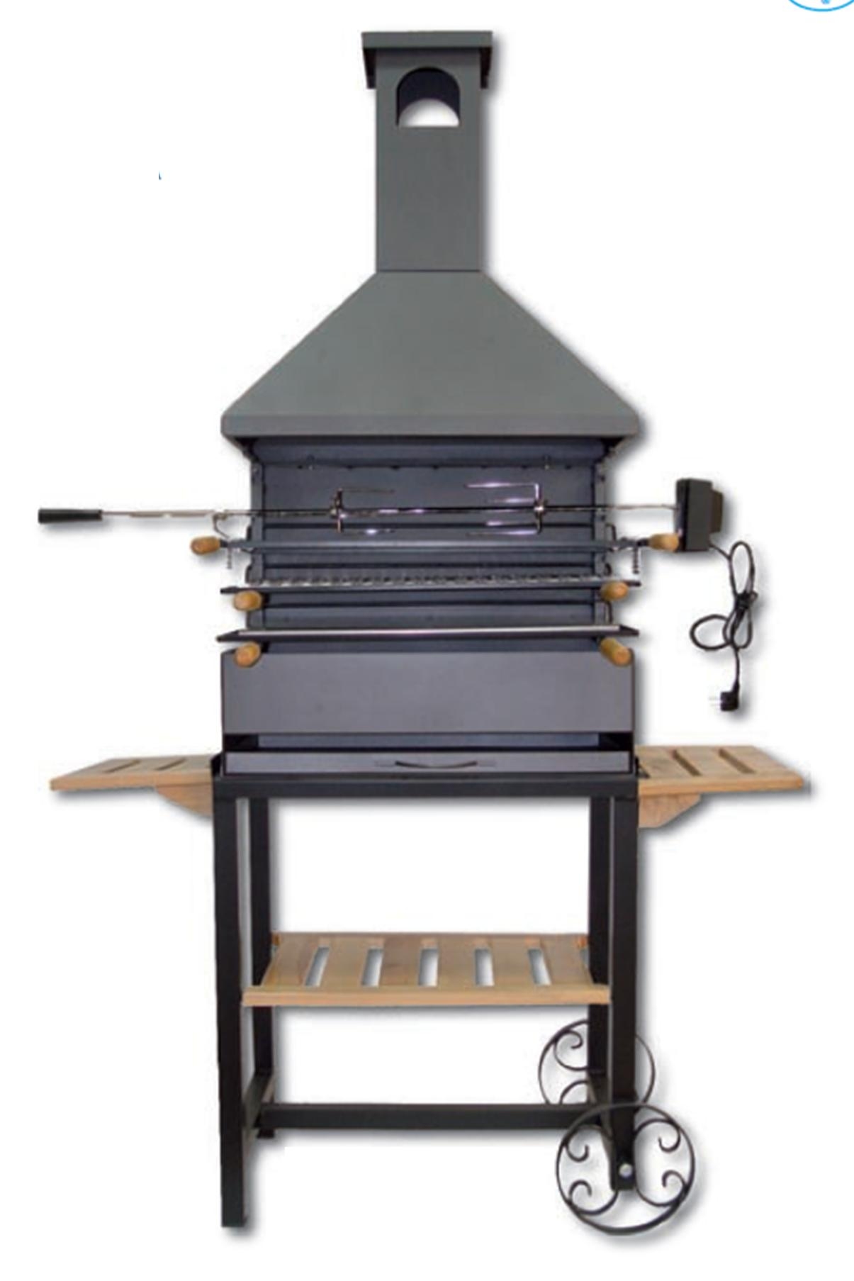 Plans de foyer extérieur avec barbecue 3'x10' - Plan de bricolage PDF - France